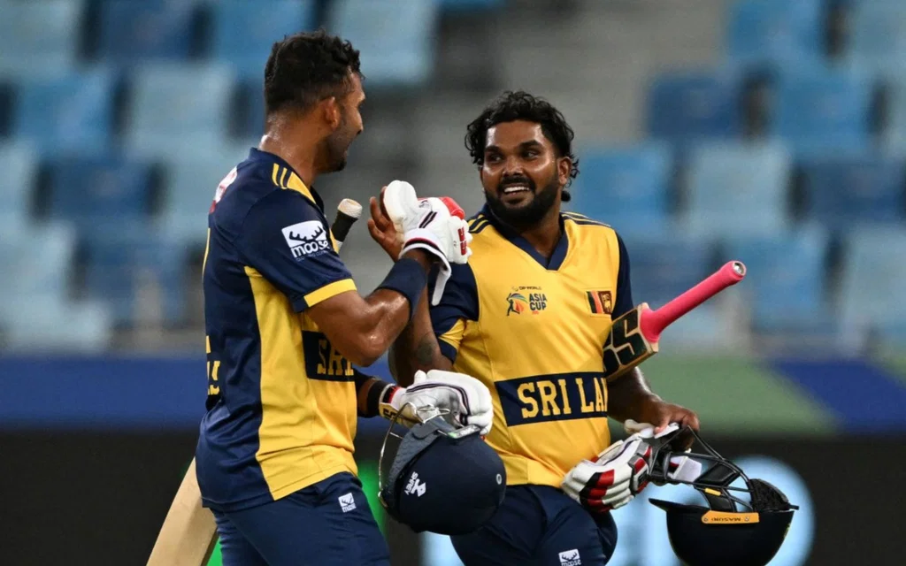 Wanindu Hasaranga and Sri Lanka team - (Source:AFP)