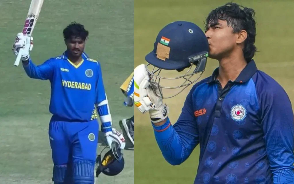 Highest individual score in VHT 2025-26 (X.com)