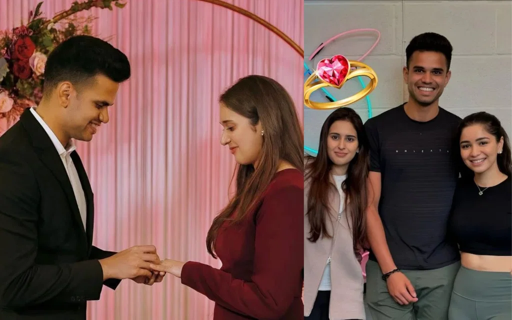 Arjun Tendulkar and Saaniya Chandhok (Source:@NELiveTV,x.com)