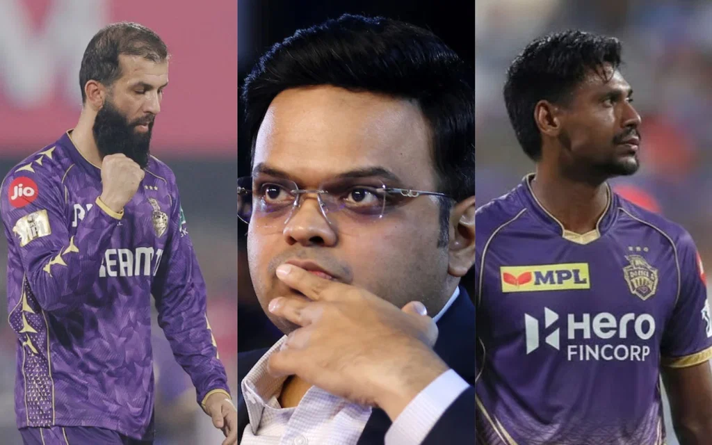 Moeen Ali Jay Shah Mustafizur Rahman. Image Credits: X