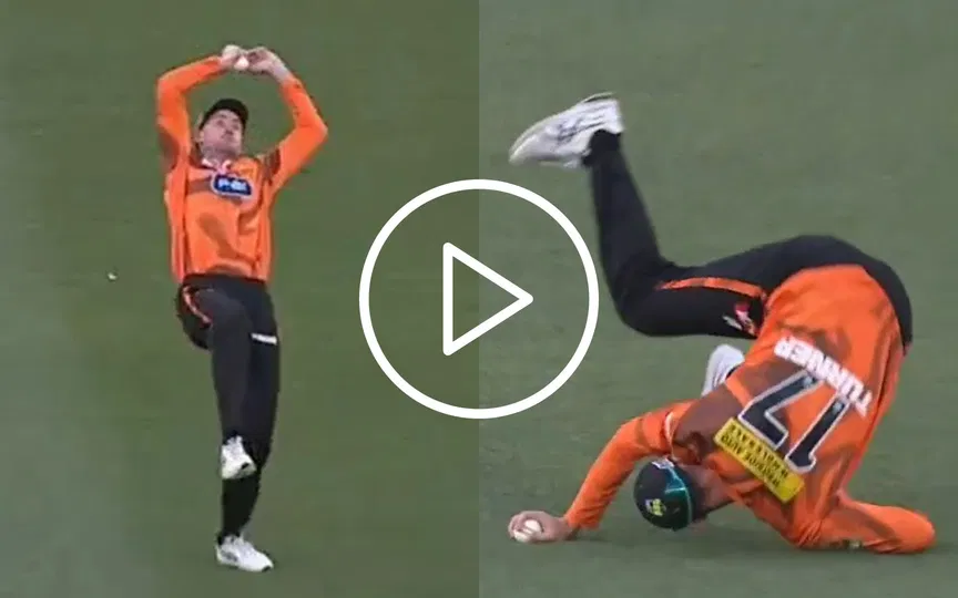 Watch- Ashton Turner’s insane catch ruled illegal, Oliver Peake lives to score winning runs