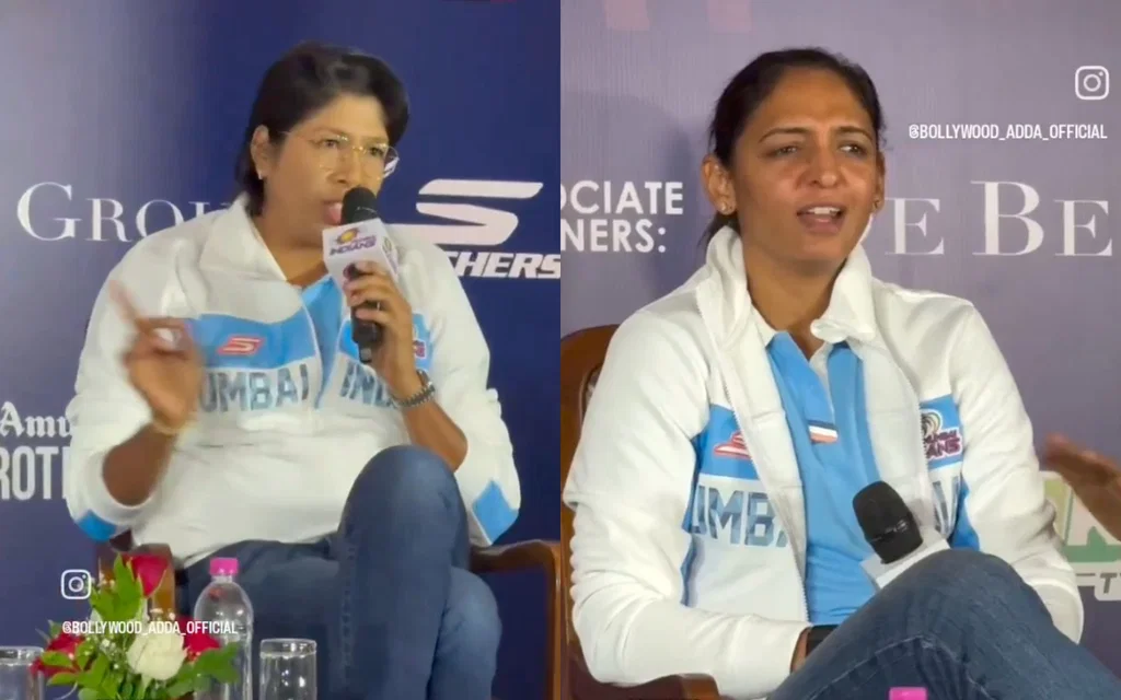 Jhulan Goswami takes stand for Harmanpreet Kaur [Source: @harryjeee/X.com]