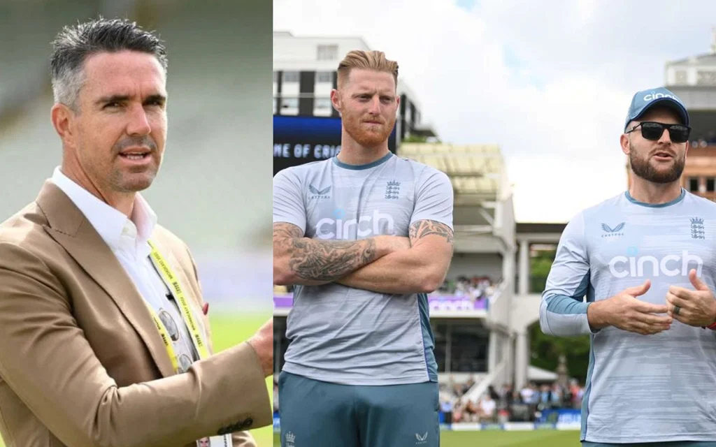 Kevin Pietersen, Ben Stokes and Brendon McCullum (Source:@IMManu_18,x.com)