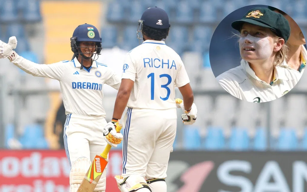 Alyssa Healy once tried to sledge Richa Ghosh [Source: @BCCIWomen, @LiveSports96802/X.com]