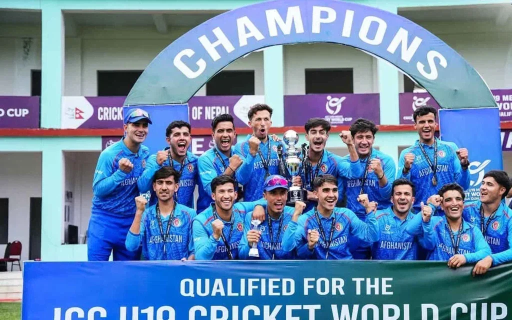 Afghanistan U19 team (Source:@acb_190,x.com)