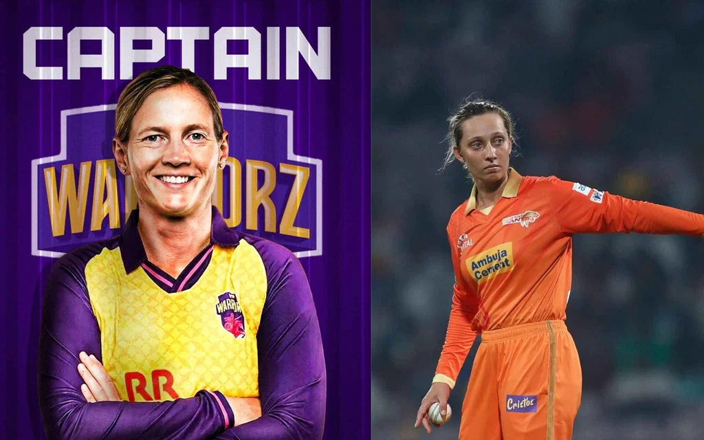 Meg Lanning and Ashleigh Gardner (Source:@ OneCricketApp,x.com)