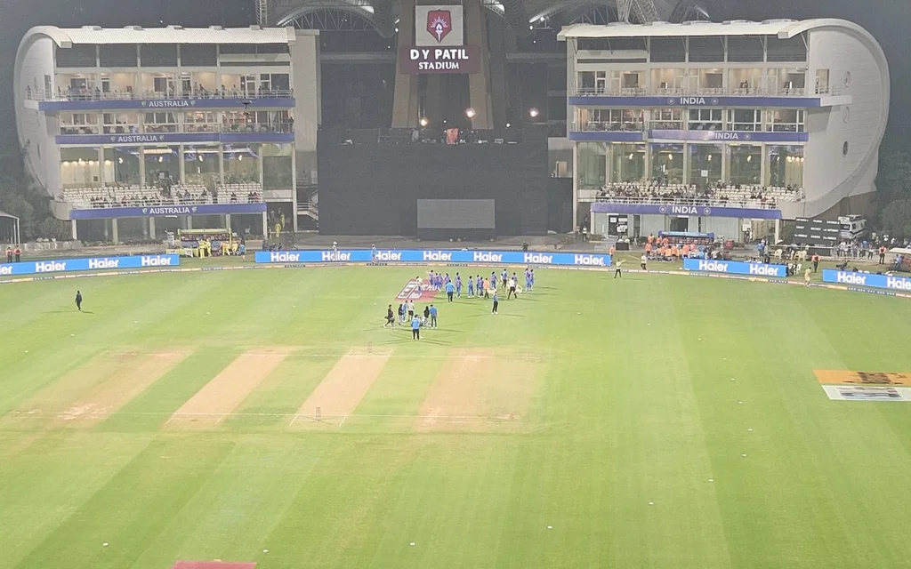Dr DY Patil stadium [Source: @Sporty_Baba/X]