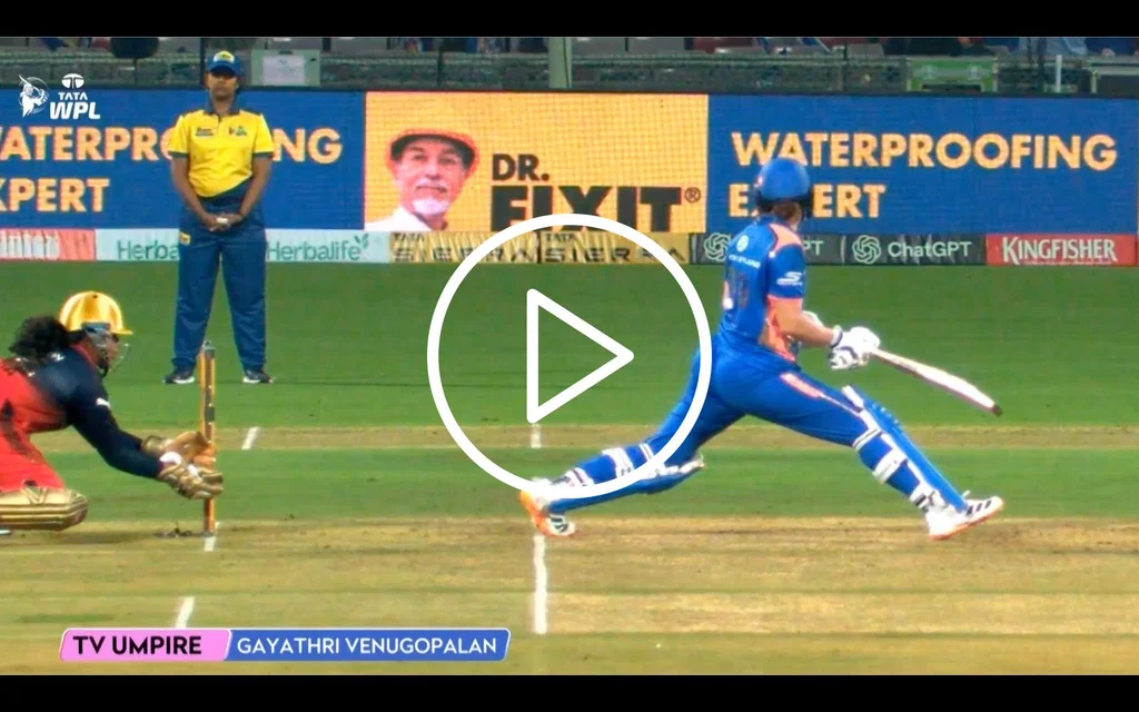 Richa Ghosh stumping (Source: Screengrab from WPL handle)