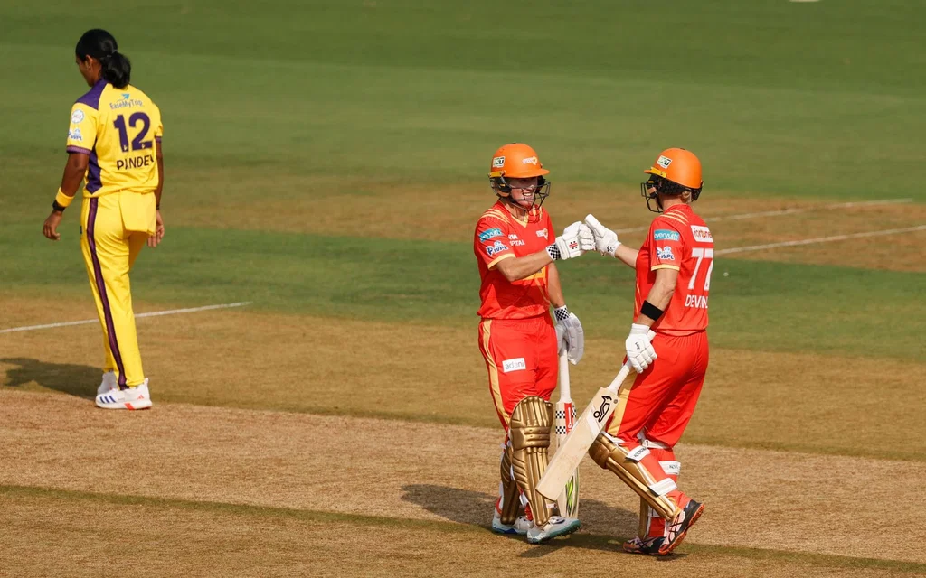 Gujarat Giants crush UP Warriorz in WPL 2026 [Source: @wplt20/x]