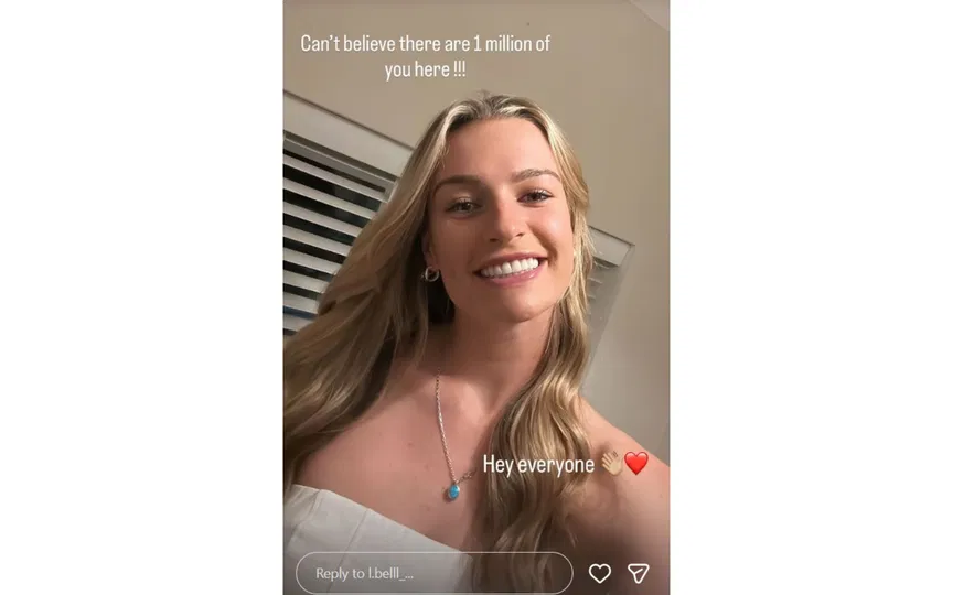 Lauren Bell's Instagram story [Source: @l.belll_/Instagram]