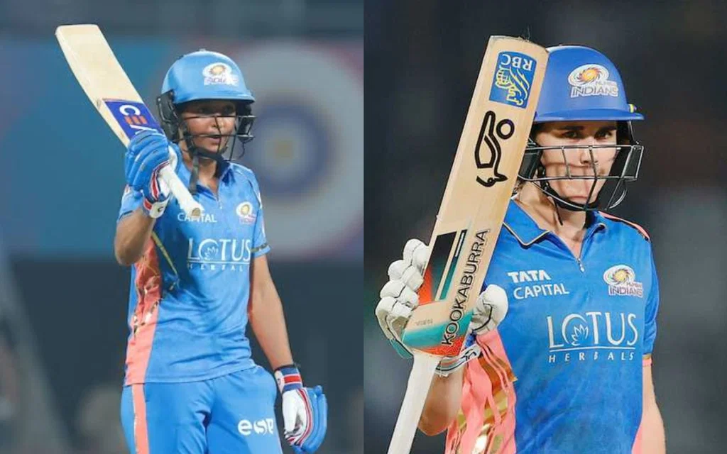 Nat Sciver Brunt and Harmanpreet Kaur for MI - (Source: X.Com)