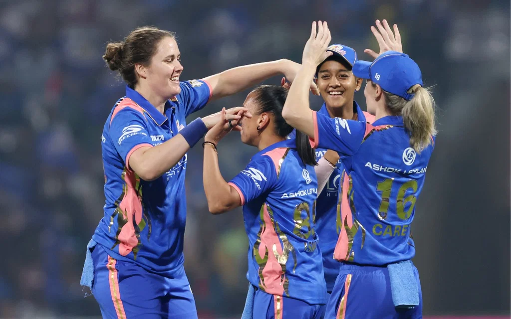 Mumbai Indians Women thump Capitals in WPL 2026 [Source: @wplt20/x]