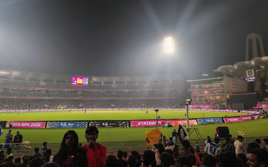 DC-W vs GG-W Weather Report, Pitch Report of DY Patil Stadium. [Source - @Captain_sourav_/x]
