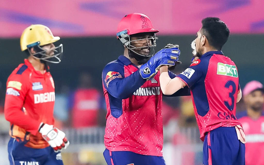 Yuzvendra Chahal and Sanju Samson [Source: @HimalayanMailJK/x]