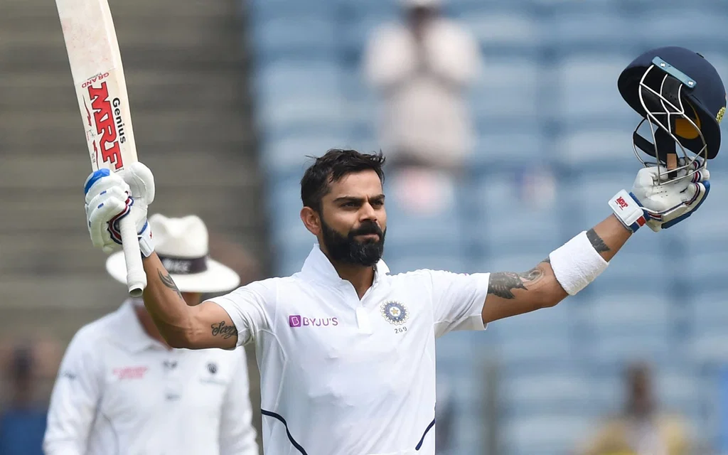 Virat Kohli in Pune Test against SA - 2019 (Source: AFP)
