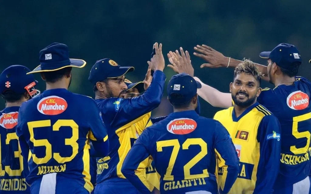 Sri Lanka beat Pakistan in 3rd T20I. [Source - @officiaslc/x]