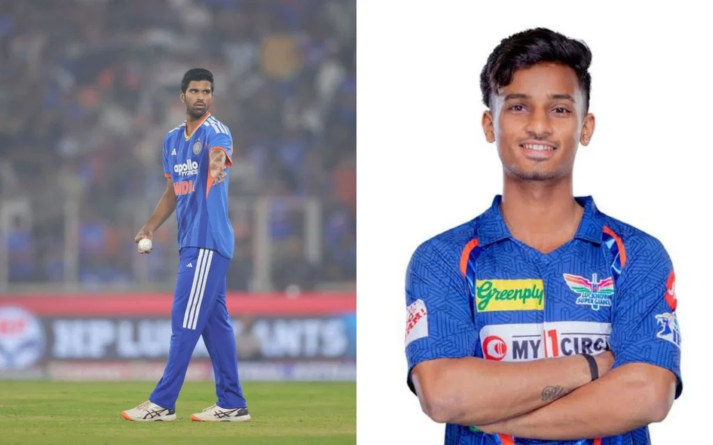 Washington Sundar and Ayush Badoni (Source:@KingPinT20)