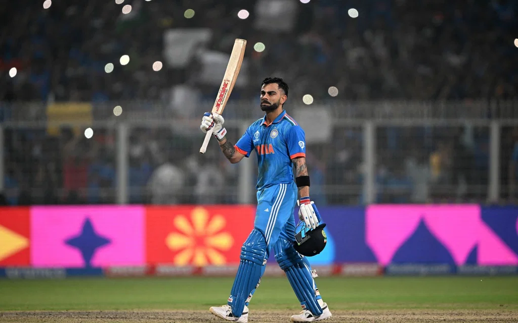 Virat Kohli against South Africa in ODI World Cup 2023 (Source: AFP)