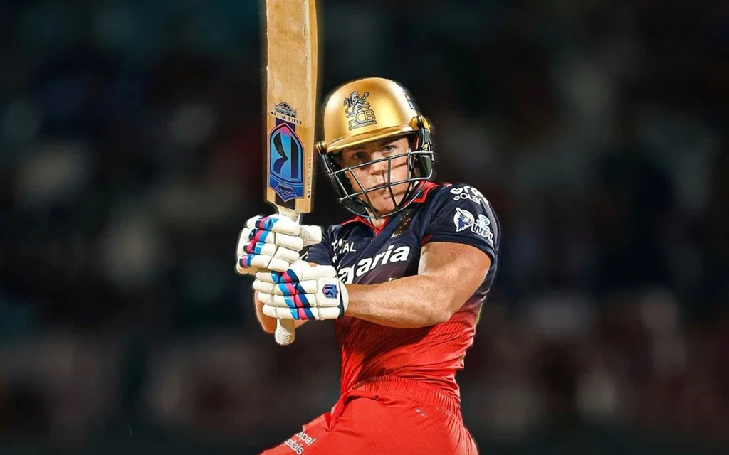 Grace Harris unleashes brutal hitting as RCB beat UP Warriorz. [Source - @wplt20/X]