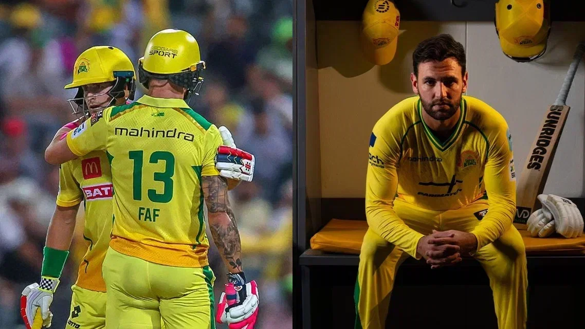 Leus du Plooy replaces Faf du Plessis, Donavon Ferreira named captain. [Source @jsksa20/x]