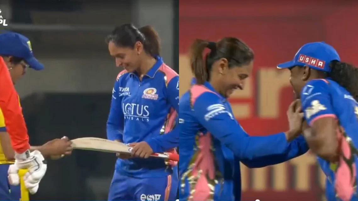 Harmanpreet Kaur during GG match - (Source: ScreenGrab/X.com)