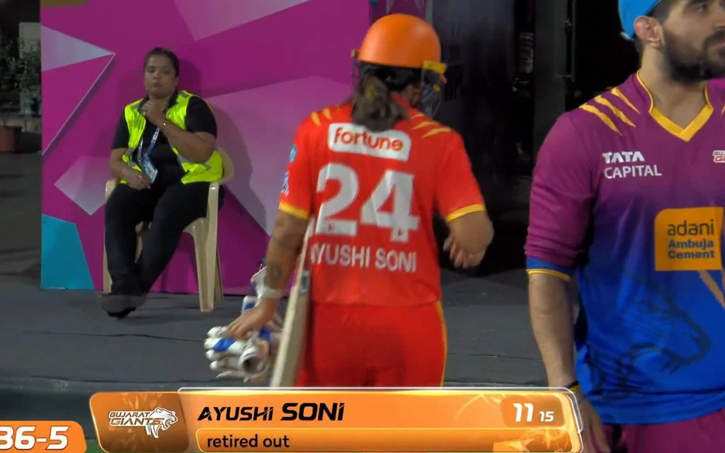 Ayushi Soni snubbed unexpectedly [Source: @Shebas_10dulkar/X.com]