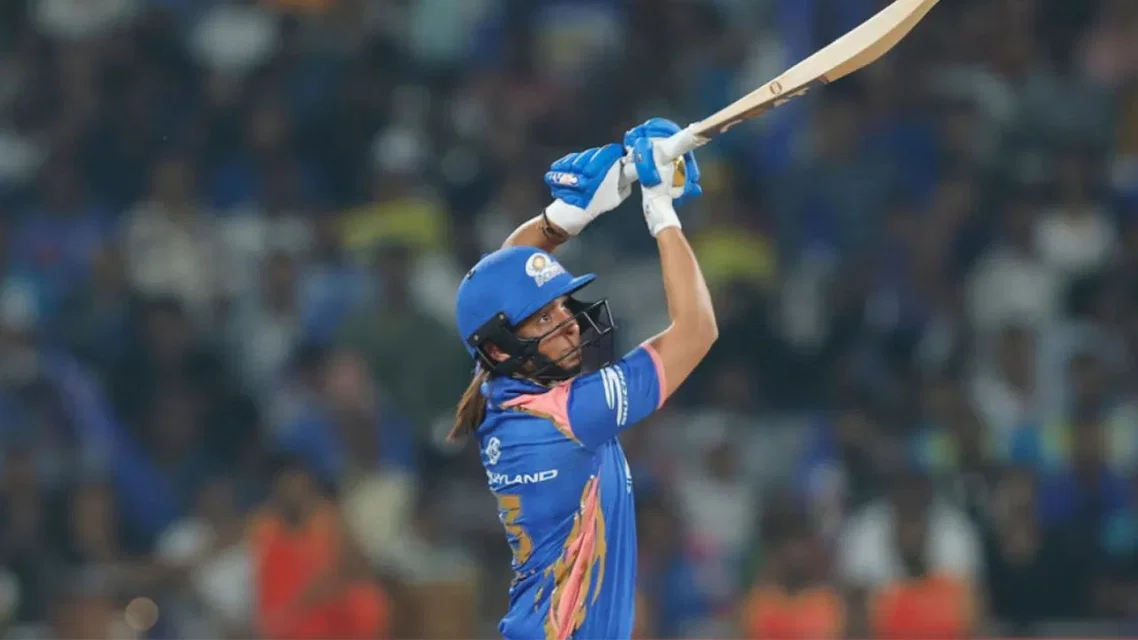 Harmanpreet Kaur becomes first Indian to score 1000 WPL runs. [Source - WPLt20.com]