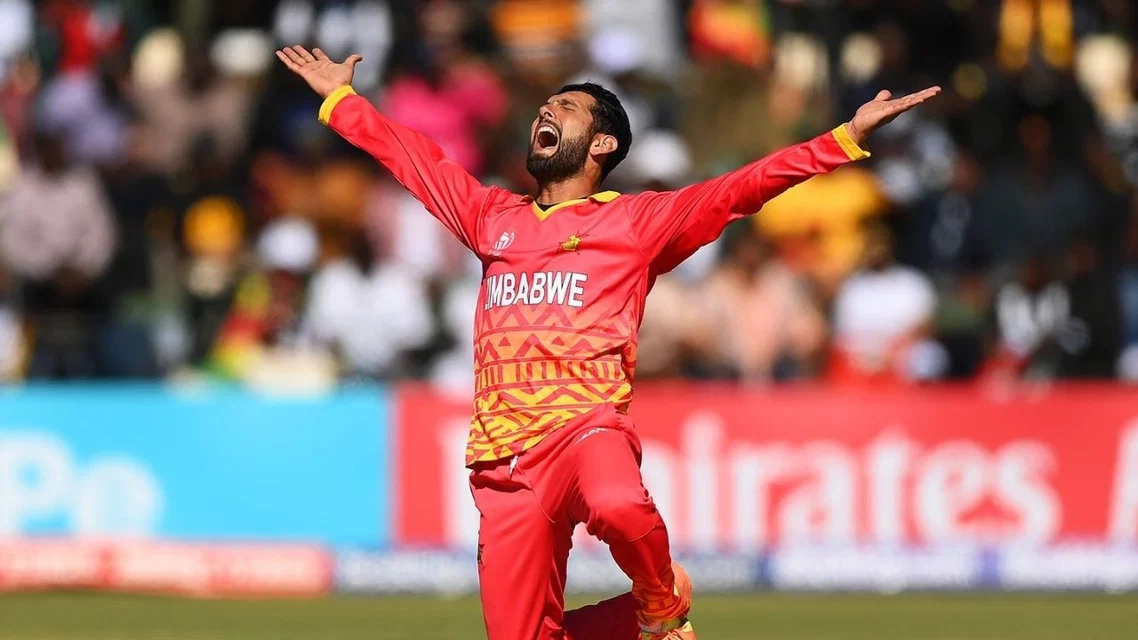 Sikandar Raza for Zimbabwe [Source: @CricCrazyJohns/X]
