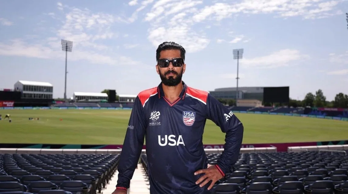 Ali Khan was not denied Indian Visa for T20 World Cup. [Source - @usacricket/Instagram]