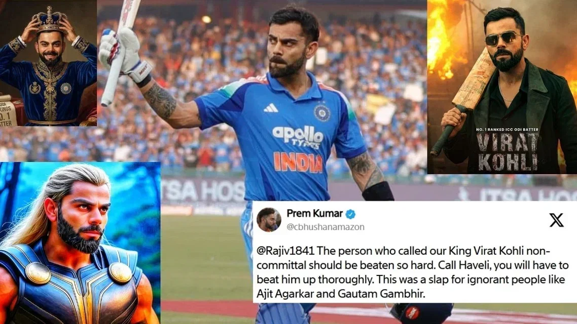 Virat Kohli claims top spot in ICC rankings [Source: X]