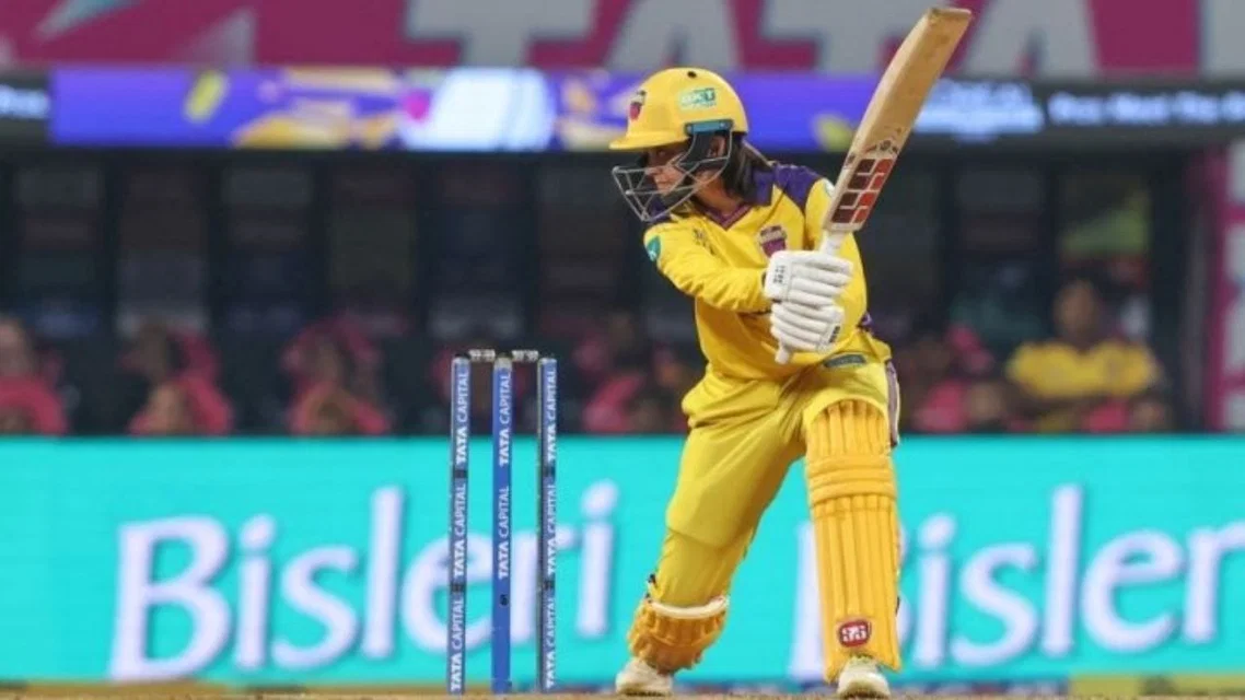 Harleen Deol was retired out for 47 vs DC [Source: patelritiq]