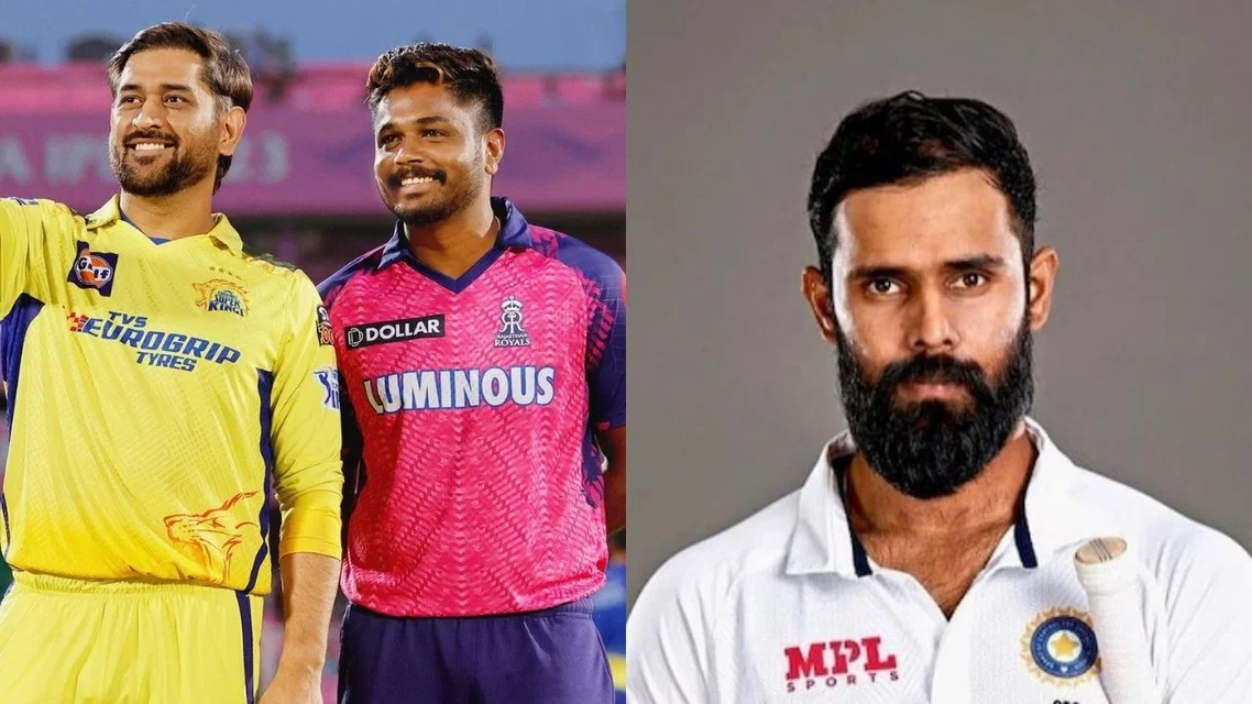 Hanuma Vihari on Samson's CSK stint (Source: @CricCrazyJohns/x.com, @ReplySensei/x.com)