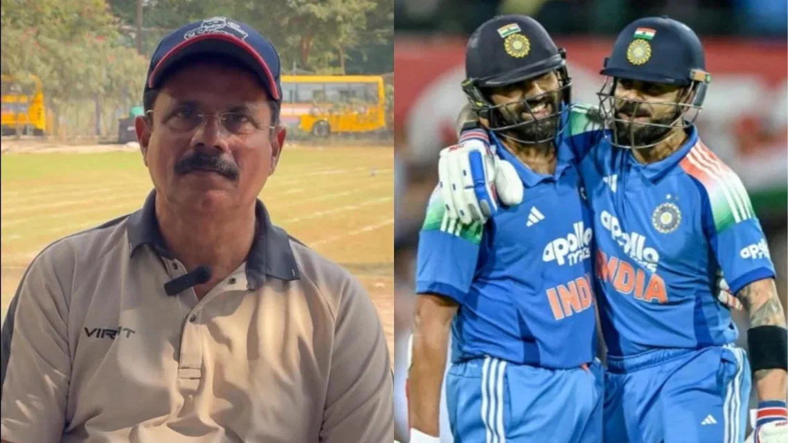Dinesh Lad backs Rohit Sharma and Virat Kohli for ODI World Cup 2027 [Source: arim_sehwat/X]