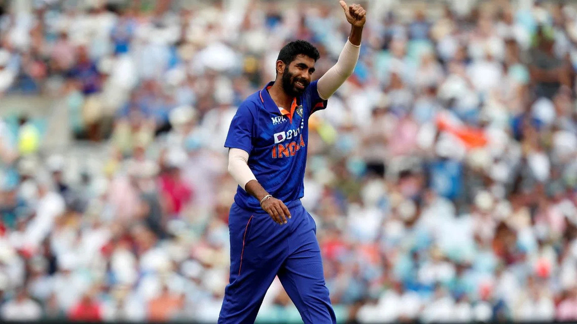 Jasprit Bumrah in London ODI against England, 2022 (Source: AFP)