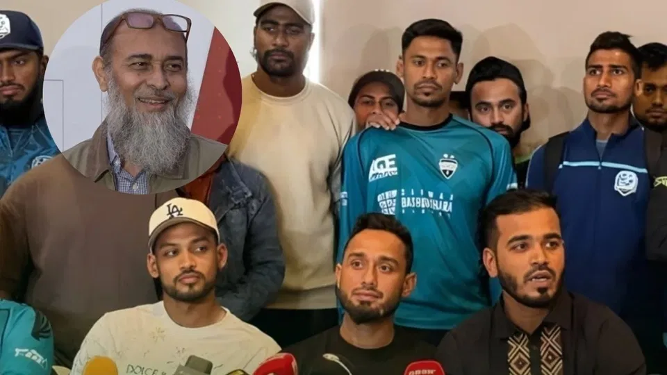 नजमुल इस्लाम ने फोन कॉल का जवाब देना बंद कर दिया है। [स्रोत: @RayhamUnplugged/X]