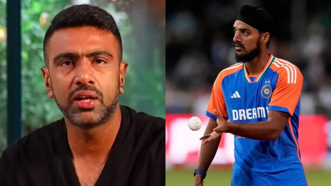 Ashwin defends Arshdeep Singh [Source: @shanam_issak/X]