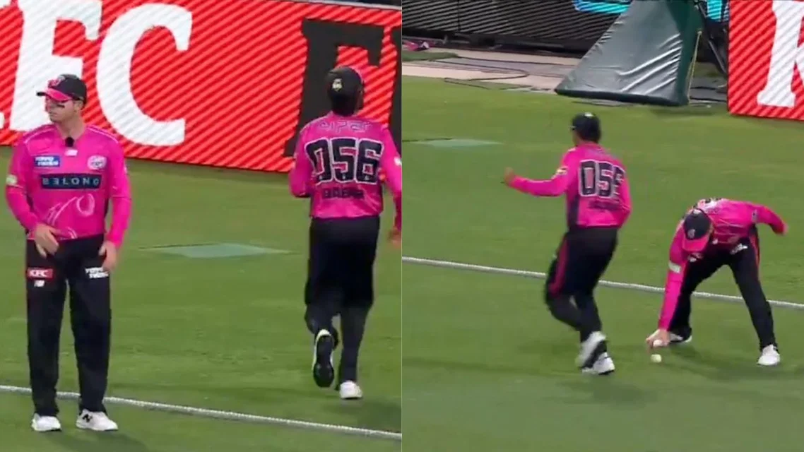 Babar Azam and Steve Smith in BBL - (Source: ScreenGrab/X.com)