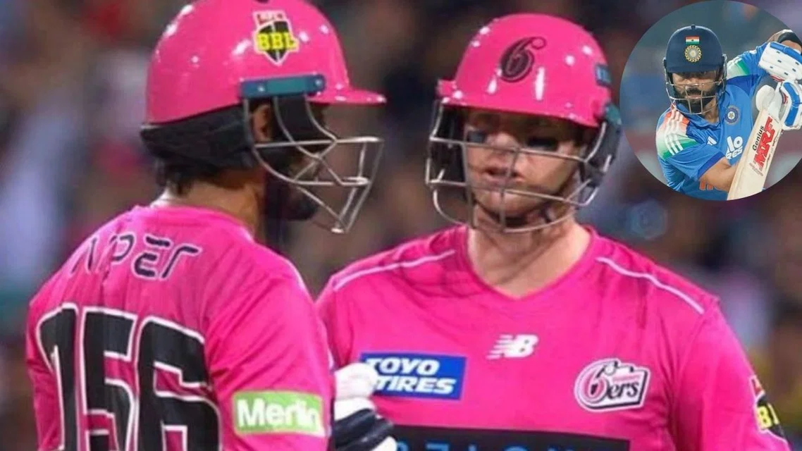 Steve Smith would never deny a single to Virat Kohli. [Source - @bbl/@bcci/x]