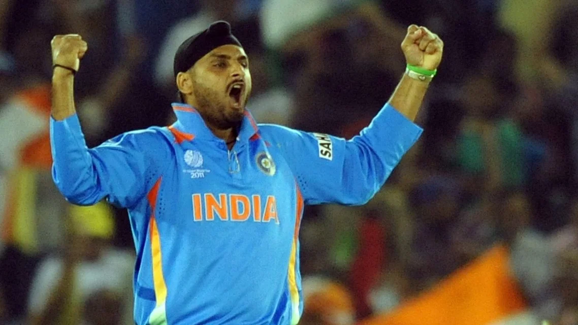Harbhajan Singh against Pakistan in World Cup 2011 Semi-Final (Source: AFP)&nbsp;
