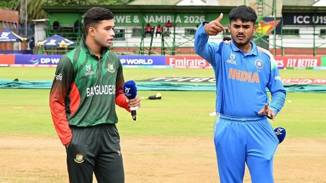 India and Bangladesh captains did not shake hands at U19 World Cup [Source: jayanayak125]