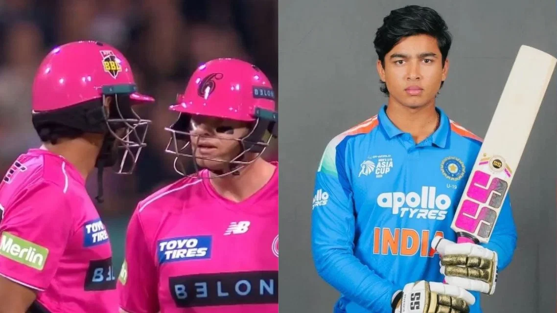 Babar Azam and Vaibhav Suryavanshi [Source: @Rakeshmand38888/x]