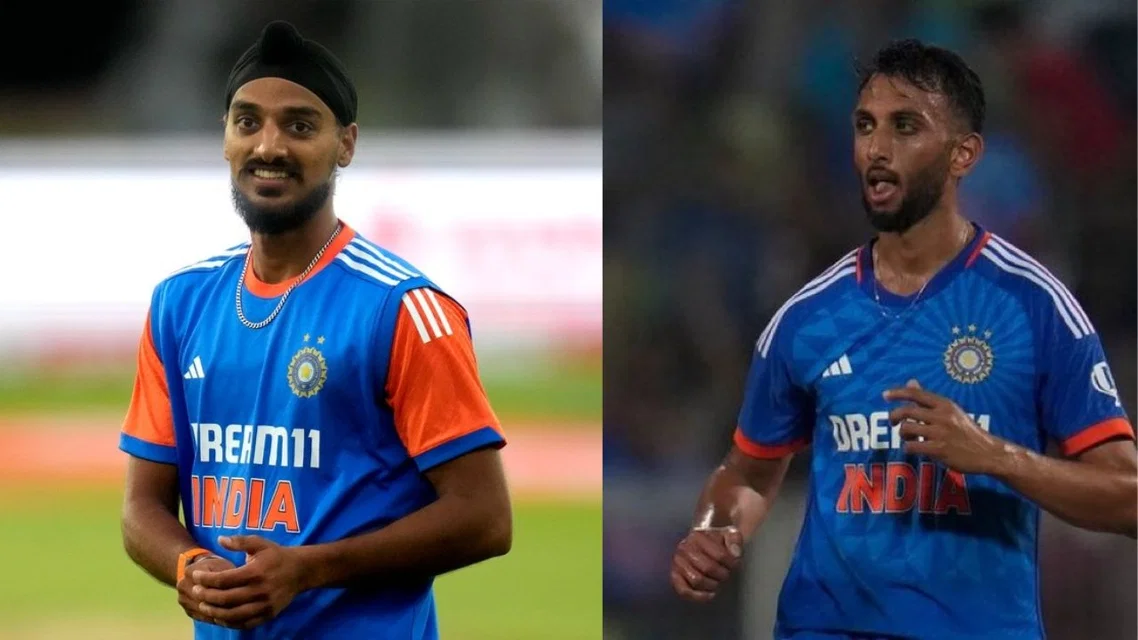 Arshdeep Singh and Prasidh Krishna (Source: X)