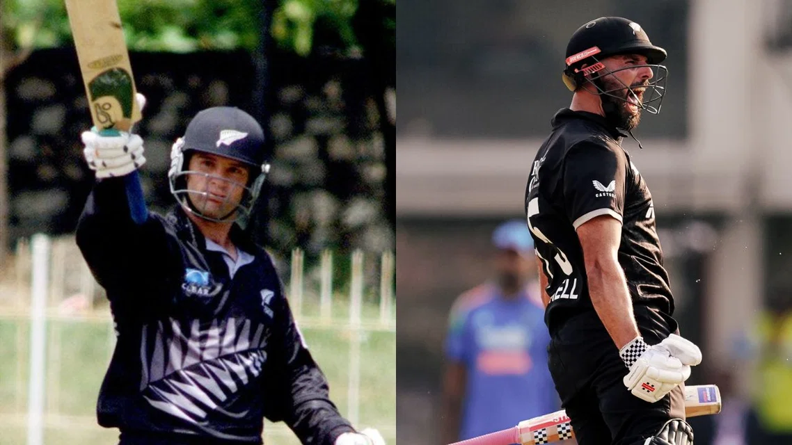 Nathan Astle and Daryl Mitchell are at the top [Source: Kiwiscricketfan, BLACKCAPS/X.com]