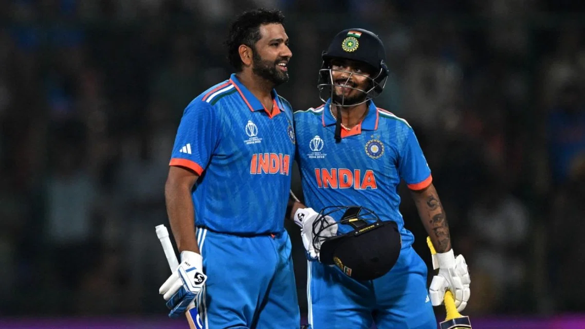 Rohit Sharma and Ishan Kishan - (Source: AFP)