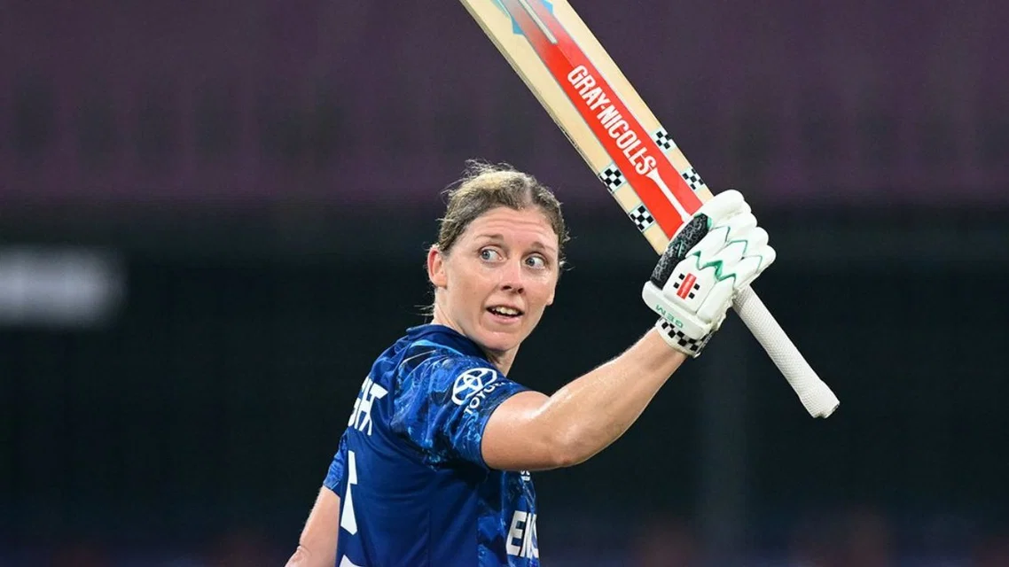 Heather Knight [Source: @cricketworldcup/x]