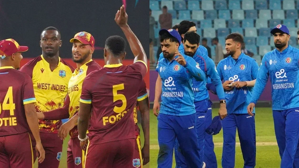 AFG vs WI 2nd T20I where to watch [Source: @ACBofficials, @windiescricket/X.com]