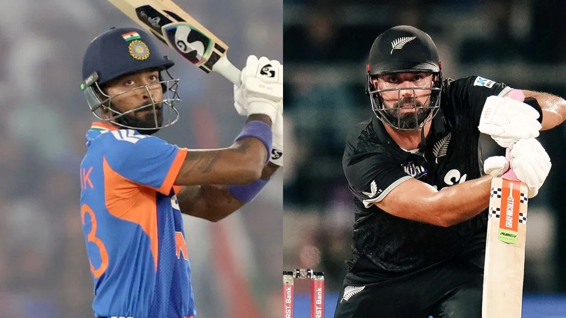 IND vs NZ Stats Preview. [Source - @bcci/@blackcaps/x]