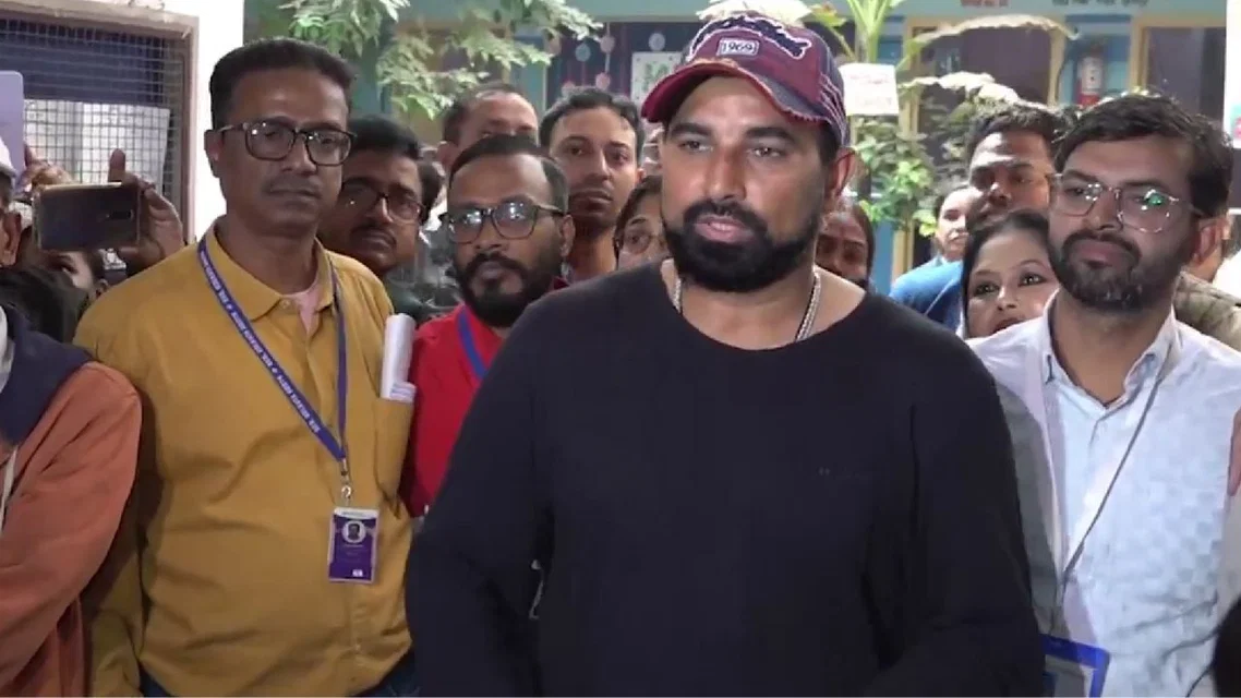 Mohammed Shami at the SIR hearing (Source: @PTI_News/x.com)