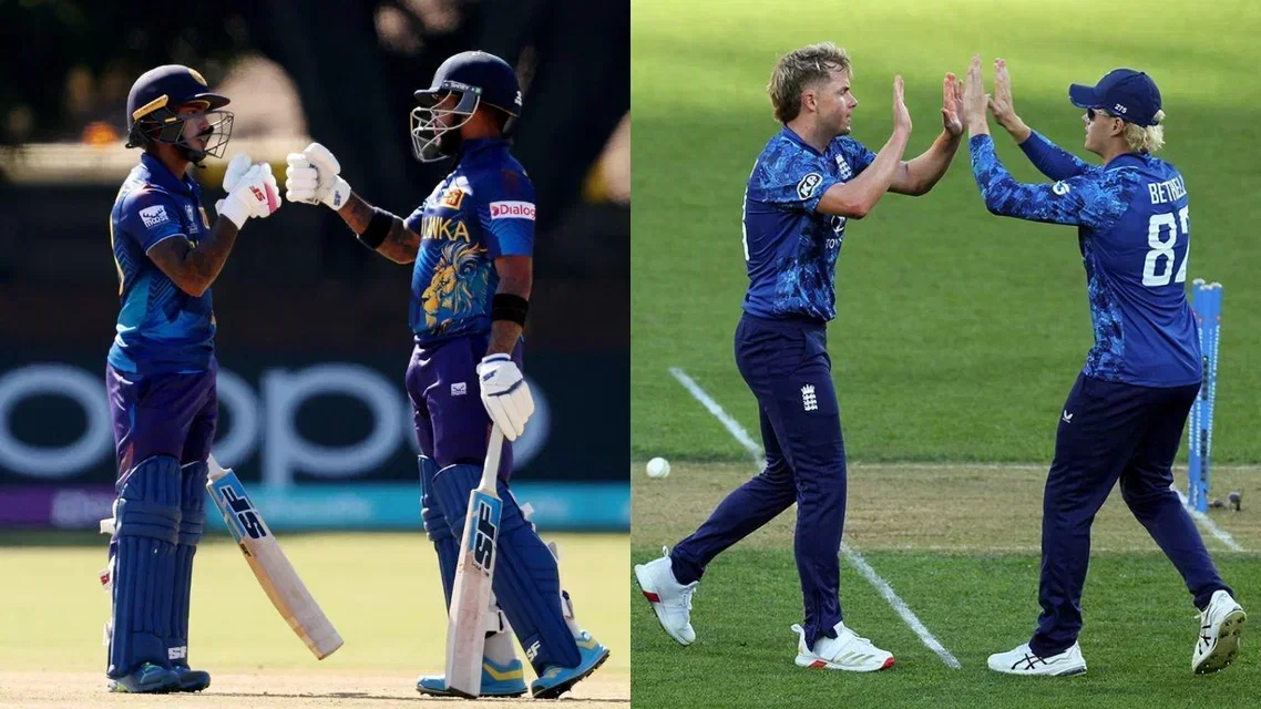 SL vs ENG Head to Head Records [Source: @ICC, @englandcricket/x]