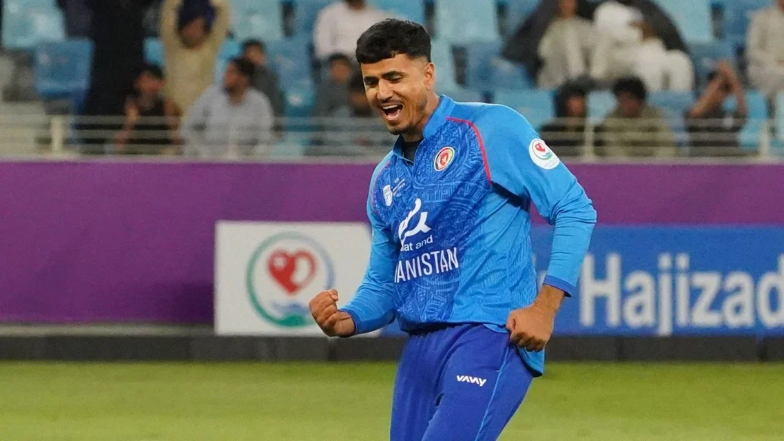 Mujeeb Ur Rahman scripts history against West Indies [Source: @ACBofficials/X.com]